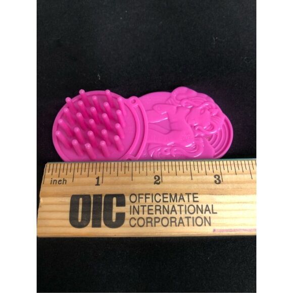 mlp my little pony mcdonalds happy meal brush pink 2005 hasbro 3in kidcore - Picture 4 of 5